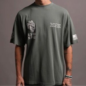 SSDD 2023 "PREMIUM" OVERSIZED TEE IN HUNTER GREEN